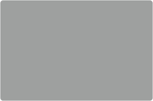 23.6'' by 15.7'' Flexible Silicone Placemat, Non-Slip, Waterproof, Heat Resistant, Grey, 1 pcs