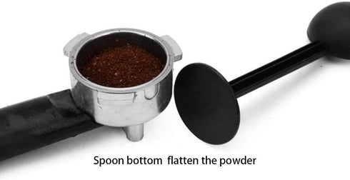 10g Espresso Coffee Measuring Spoon, Plastic Coffee Scoop for Ground Coffee, Tea, Salt with Pressed Bottom 5.9x1.9inch