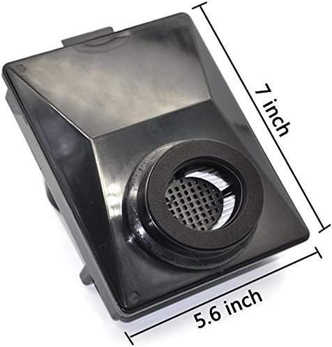 EZ SPARES 2pcs HEPA Filters Compatible with Rainbow E2 HEPA Style, Washable and Reusable for E2-Series