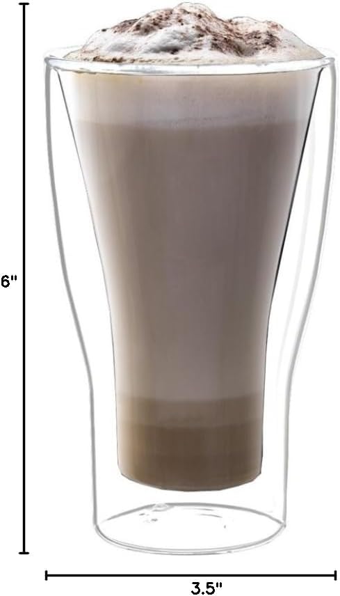 Luigi Bormioli Thermic Latte Macchiato Glass, 11.5 Oz. (Set of 2)