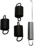 Washing Machine Suspension Spring 3Pack WP63907, Counterweight Counter Balance 1Pack W10250667 for Whirlpool Kenmore
