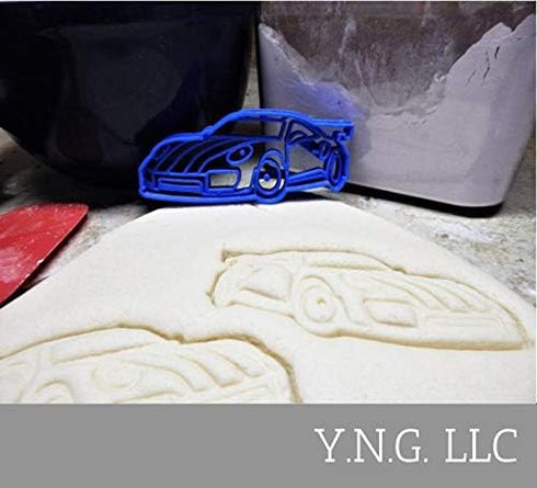 SPORTS CAR RACE RACING VEHICLE COOKIE CUTTER MADE IN USA PR2143 AUTO AUTOMOBILE.
