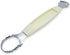 8 " Long Coconut Grater, Vintage White Plastic Handle, Traditional Thai Style Kitchen Tool, Stainless Steel Shredder