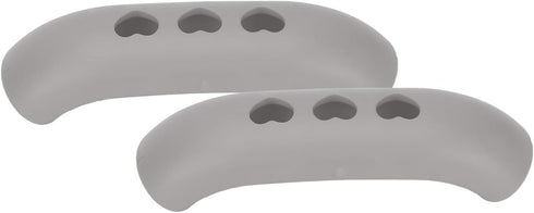 Dioche 2Pcs Silicone Hot Handle Holder, Heat Resistant Non Slip Pot Grip Sleeve for Frying Pans, Skillets