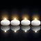 Qidol Waterproof Flameless Floating Candle Battery Operated Flickering Electric Led Light with Timer,