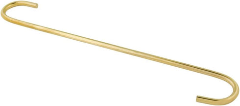 National Hardware N275-248 Extender S Hook, 12 lb, 12 in L, Steel, Brass