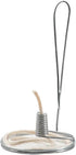 Pack 6 Merry Corliss Olive Oil Steel Elements with Wicks for Pint Size Jars
