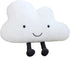 Cloud Cushion Pillow, Cartoon Clouds Shaped Throw Pillows Waist Rest Cushion Bedrest Reading Pillows Chair Back Cushion for Bedroom Office Car