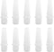 10 Pack Air Conditioner Drain Hose End Connector Adapter Fitting for 16mm Water Tube Drainage, White