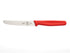 Mercer Culinary Rounded Tip Wavy Serrated Bar Knife, 4.3" Red