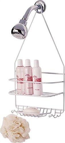 Rocky Mountain Goods Shower Caddy, Rust Proof Steel, Tiered Shelves for Shampoo