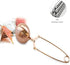 Snap Tea Strainer with Handle, Stainless Steel Mesh Tea Infuser for Loose Tea Filter and Pincer