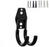 zoele Wall Mounting High Velocity Floor Fan Bracket, Industrial Grade Hook Hanger for Wall Fan Support (Black)