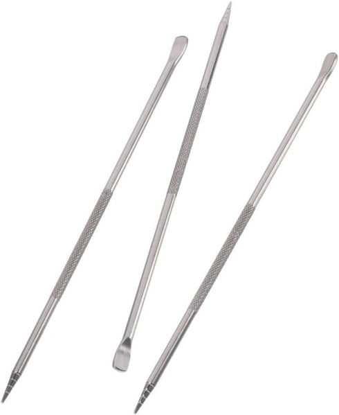 3PCS Stainless Steel Coffee Art Pen for Cappuccino Latte Espresso Decorating