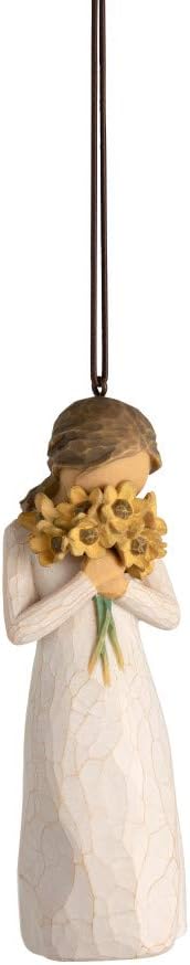 Willow Tree Warm Embrace Ornament, Sculpted Hand-Painted Figure