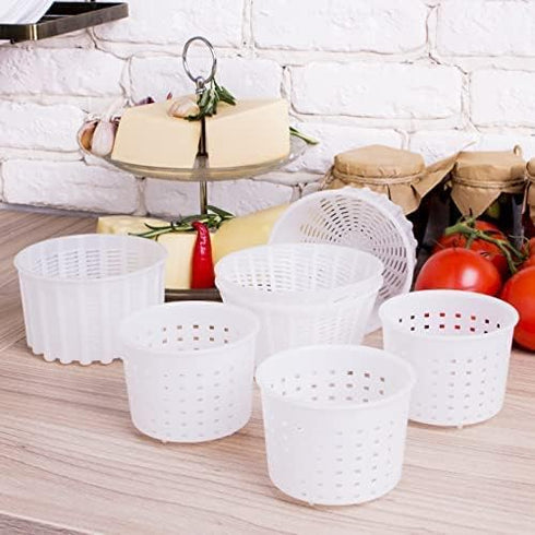7 0.25-0.6 (7). items Cheese making kit | Variouse cheese molds kg for soft cheeses Cheesemaking from Cow and Goat
