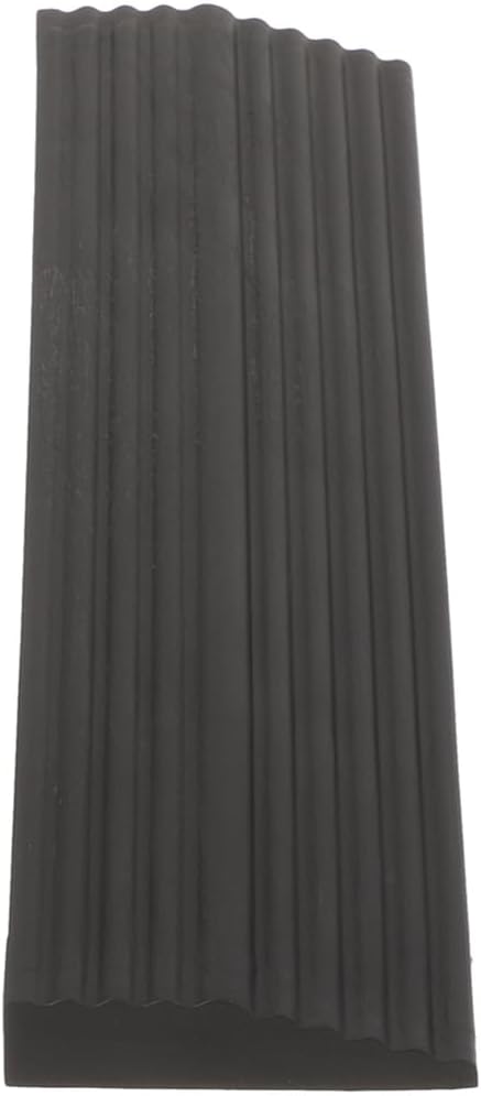 LUOZZY 2pcs Robot Vacuum Cleaner Threshold Ramp Pad, Plastic Threshold Ramp Home Supplies - Black