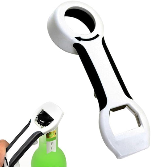 YAFIYGI 4-in-1 Soda Bottle Opener Tool Grip Bottle Opener Lids off Jar Opener for Easy Opening Twist Caps Canning Lids