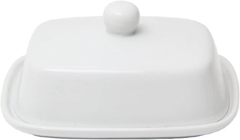 Cangfort Butter Dishwith Lid for Countertop, Ceramics Butter Keeper Holder With Airtight Cover,Butter