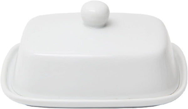 Cangfort Butter Dishwith Lid for Countertop, Ceramics Butter Keeper Holder With Airtight Cover,Butter
