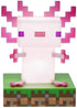Minecraft Officially Licensed Axolotl Free Standing Desk Light, Gaming Room Decor and Merchandise for Boys and Girls