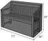 Silvotek 2 210D 53" 26" 35" Seater Garden Bench Cover Waterproof Outdoor Bench Cover with Durable Oxford Material+