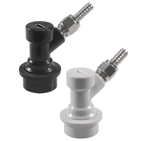 PERA Ball Lock MFL Dis-Connect Set with Swivel Nuts - 2 Pack (5/16 Gas, 1/4 Liquid Barbed)