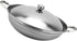UPKOCH Stainless Steel Hot Pot Pan, 22cm Metal Shabu Shabu Hot Pot with Lid and Handle