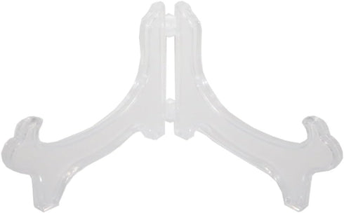 Artliving Display Stand Easel for Large Deep Bowls, Platters, and Deep Dishes, Clear Bowl Stands