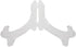Artliving Display Stand Easel for Large Deep Bowls, Platters, and Deep Dishes, Clear Bowl Stands