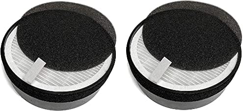 Nispira True HEPA H13 Air Filter Replacement for hOmeLabs Compact Air Purifier HME020248N, 2 Units