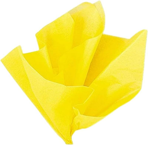 Solid Orange Tissue Sheets - 20" x 26", 10 Count - Perfect for Gift Wrapping & Craft Supplies