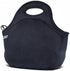 BUILT Gourmet Getaway Soft Neoprene Lunch Tote Bag, Insulated, Reusable, One Size, Black