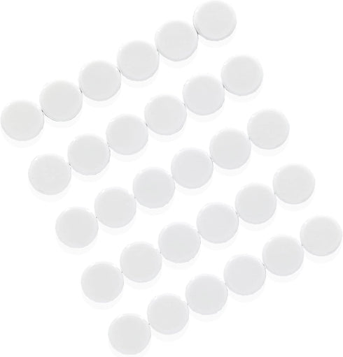 ZDZBLX 30 Pack Fridge Magnets, Strong Heavy Duty Small Round Magnets for Whiteboard, Cute Locker, Kitchen, Office