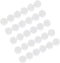 ZDZBLX 30 Pack Fridge Magnets, Strong Heavy Duty Small Round Magnets for Whiteboard, Cute Locker, Kitchen, Office