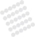 ZDZBLX 30 Pack Fridge Magnets, Strong Heavy Duty Small Round Magnets for Whiteboard, Cute Locker, Kitchen, Office