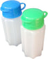 Handy Housewares Spill-Proof Flip-Lid Mini Salt & Pepper Shakers | Compact Durable