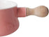 Cabilock Enamel Mini Saucepan with Wooden Handle | Non-Stick Ceramic Butter Warmer Frying Pan 380ML