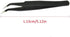 Backflow Cone Incense Tweezers, Stainless Steel Curved Pointed Fine Tip Tweezers for Picking Up Backflow Cone Incense