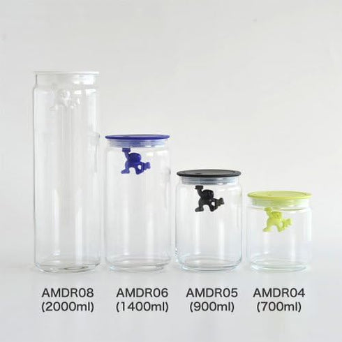Alessi AMDR05 W "Gianni" Glass Box, White