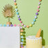 WILLBOND 3 Pieces Wool Felt Rainbow Ball Garland, 6.5 ft Long Colorful Pom Pom Garland for Easter, Halloween