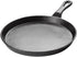 Winco Round Cast Iron Grill Pan, 10-Inch, Black Finish by Winco