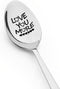 Love You More Spoon Gifts for Him, Her, Anniversary, Birthday Gifts for Couples, Tea Coffee Spoons