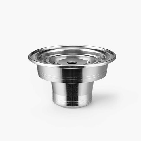 Reusable Coffee Pods Adapter Stainless Steel Converter Holder for Espresso Original Line Capsule Compatible with Vertuo