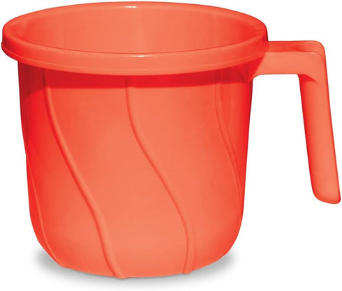Indian Plastic Mugs for Bathroom, Bath Accessory, 1 X Mug Bathing Mugs Dabba