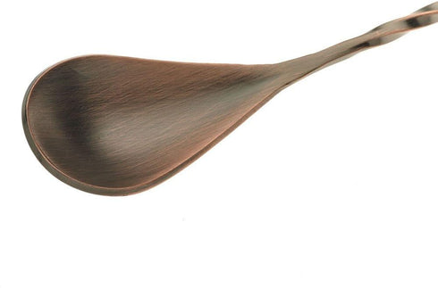Barfly Teardrop End Bar Spoon - 11 13/16" (30 cm), Antique Copper