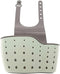 Kitchen Sink Caddy Sponge Holder, Hang Basket for Scrubber Dish Brush, Light Blue Kitchen Accessories Organizer