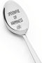 Best Friends Spoon Gifts for Women Men, BFF Birthday Gift for Mom Dad Daughter Son, Spoonful of Happiness for Coffee