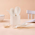 Porcelain Soup Spoons Set of 6, 6.6 Inch Ceramic Chinese Soup Spoons for Asian Ramen