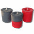 PROTECTION BLEND Palo Santo Sandalwood Scent Red Black Votive Candle for Protection, Mini Spell Candles, Strong Scented